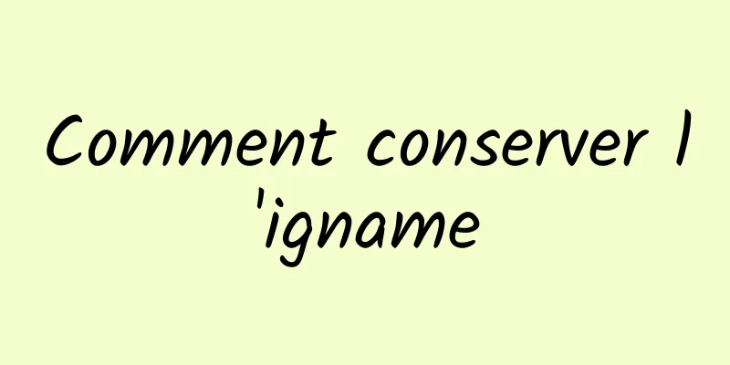 Comment conserver l'igname