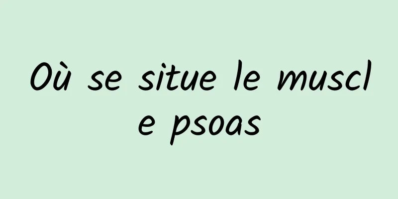 Où se situe le muscle psoas