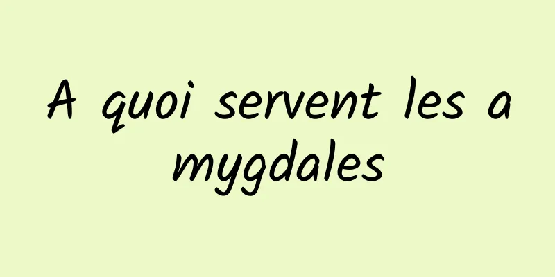 A quoi servent les amygdales