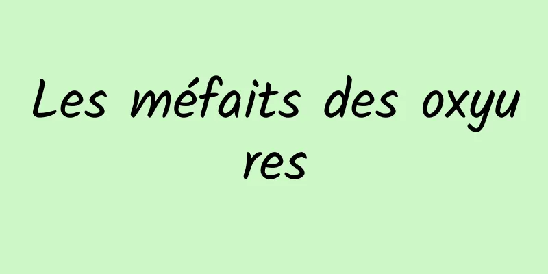 Les méfaits des oxyures