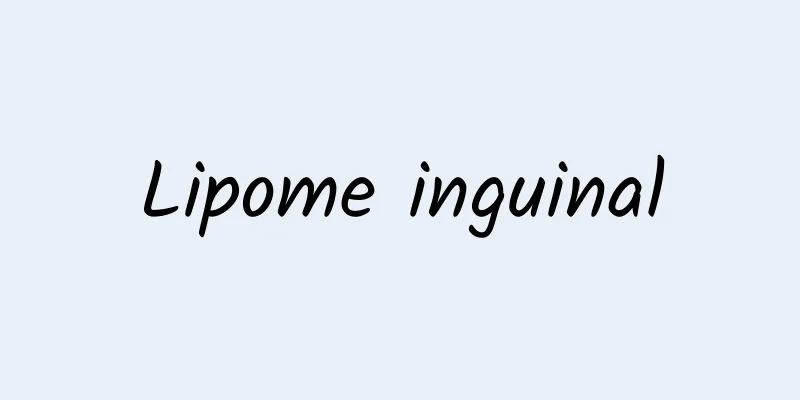 Lipome inguinal