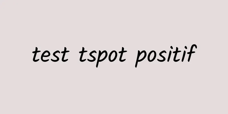 test tspot positif