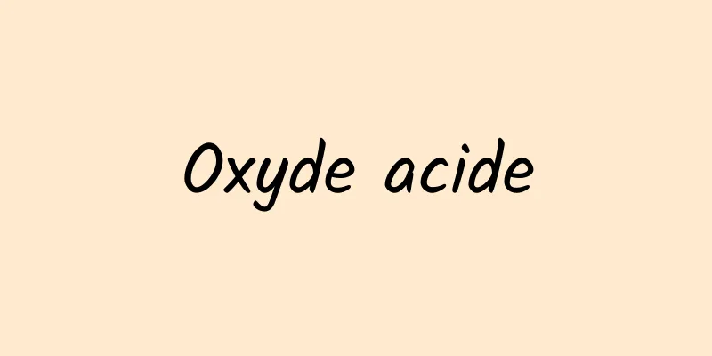 Oxyde acide