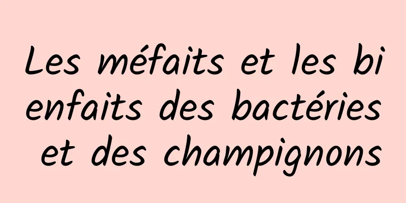 Les méfaits et les bienfaits des bactéries et des champignons