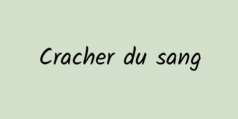 Cracher du sang