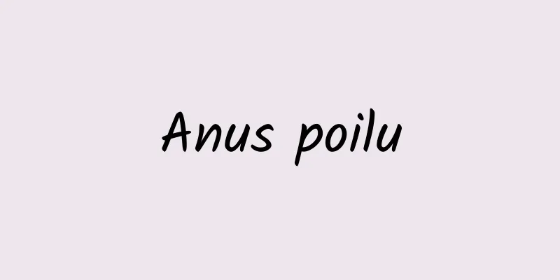 Anus poilu