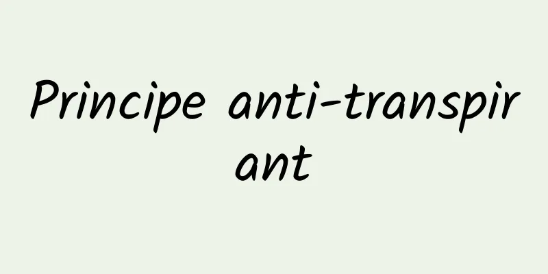 Principe anti-transpirant