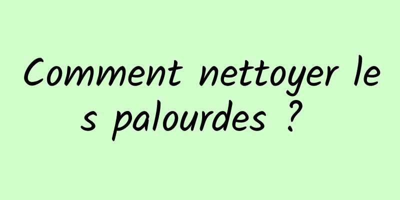 Comment nettoyer les palourdes ? 