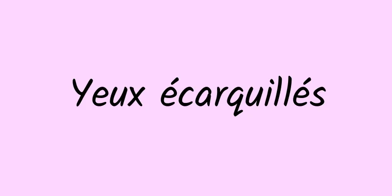 Yeux écarquillés