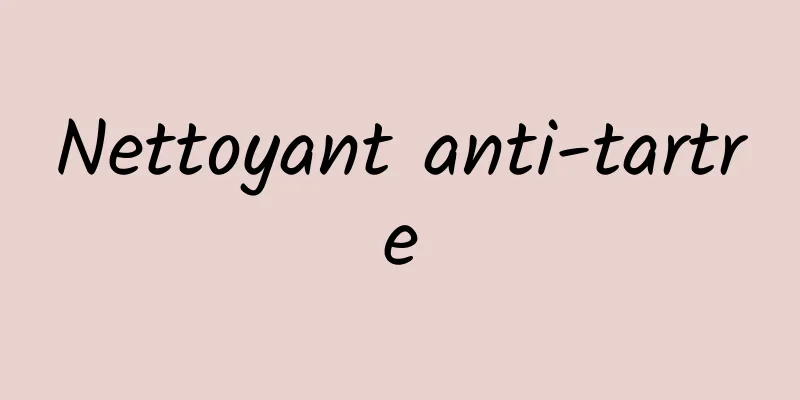 Nettoyant anti-tartre