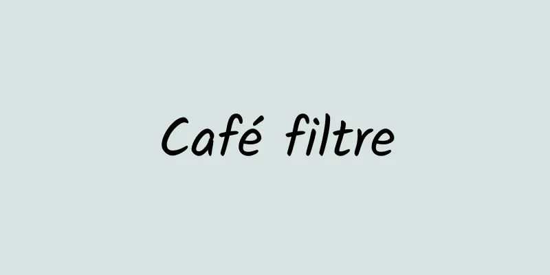 Café filtre