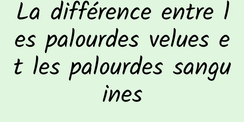 La différence entre les palourdes velues et les palourdes sanguines