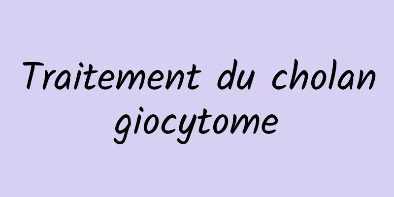 Traitement du cholangiocytome