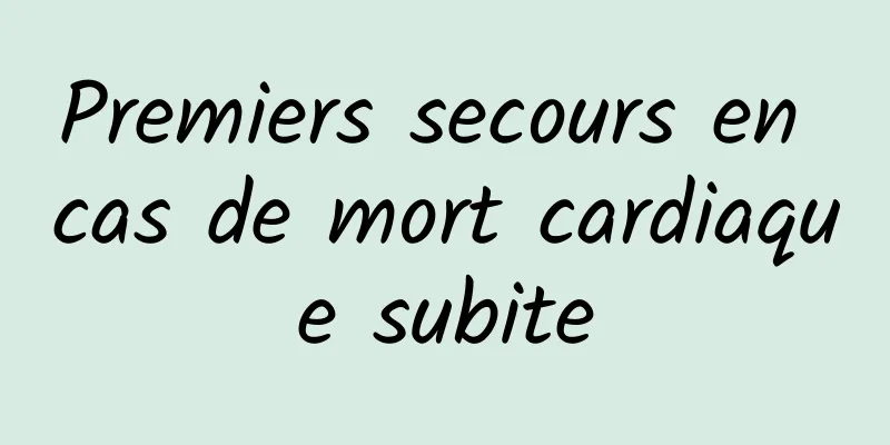 Premiers secours en cas de mort cardiaque subite