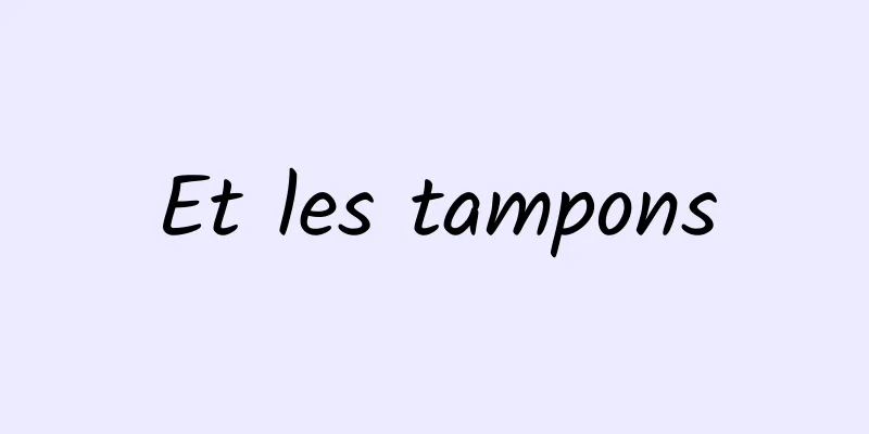 Et les tampons