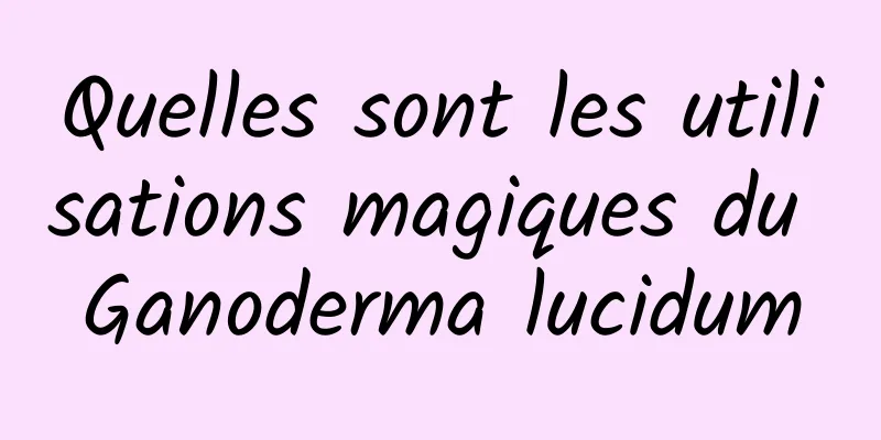 Quelles sont les utilisations magiques du Ganoderma lucidum