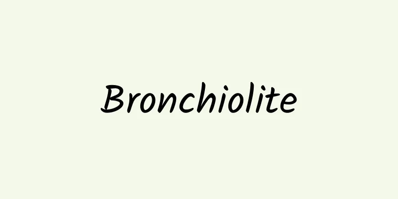 Bronchiolite