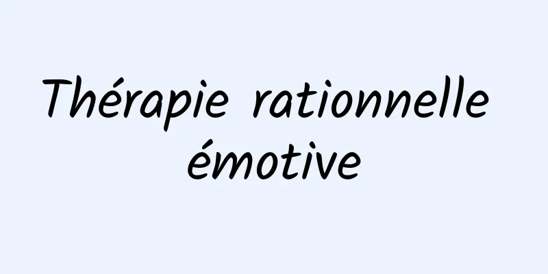 Thérapie rationnelle émotive