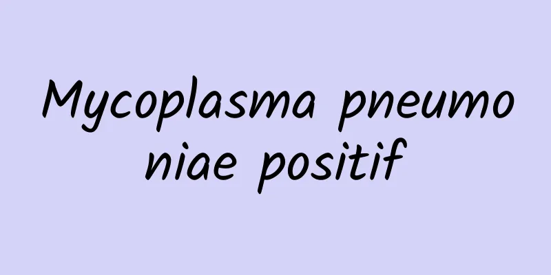 Mycoplasma pneumoniae positif