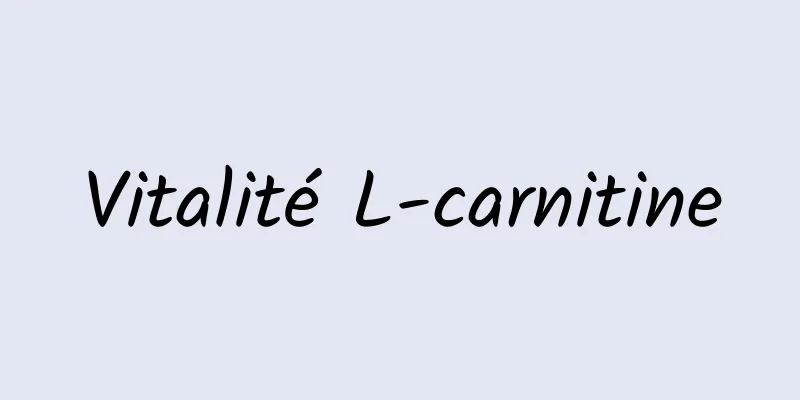 Vitalité L-carnitine