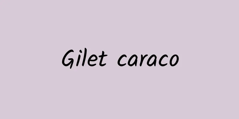 Gilet caraco