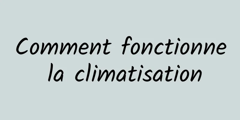 Comment fonctionne la climatisation