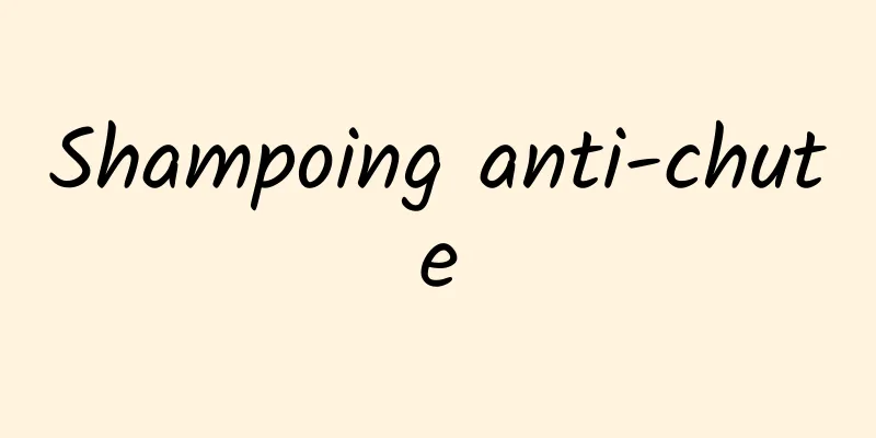 Shampoing anti-chute