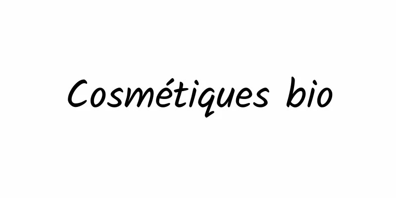 Cosmétiques bio