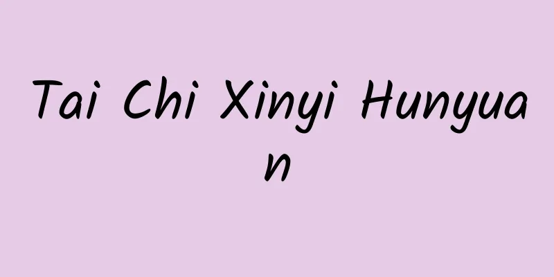 Tai Chi Xinyi Hunyuan