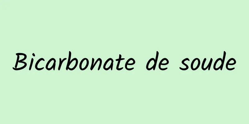 Bicarbonate de soude