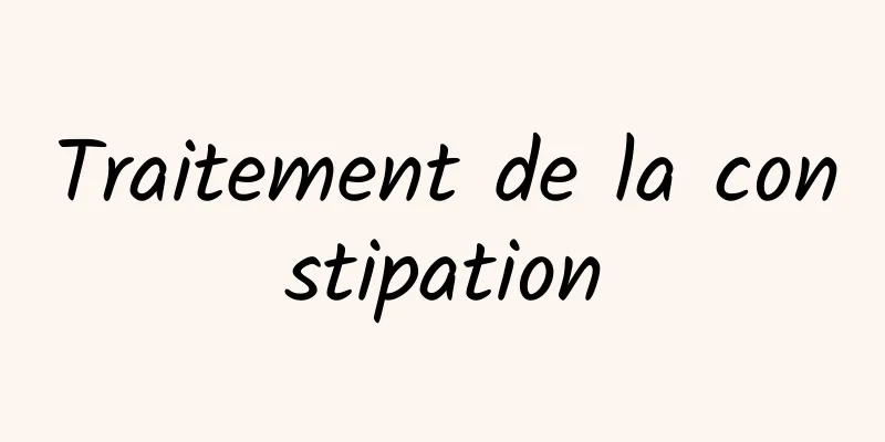 Traitement de la constipation